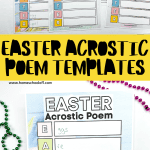 easter acrostic poem template