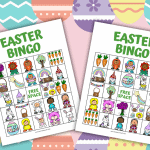 easter bingo boards