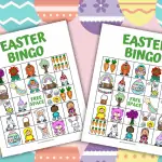 easter bingo boards