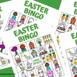 easter bingo printable