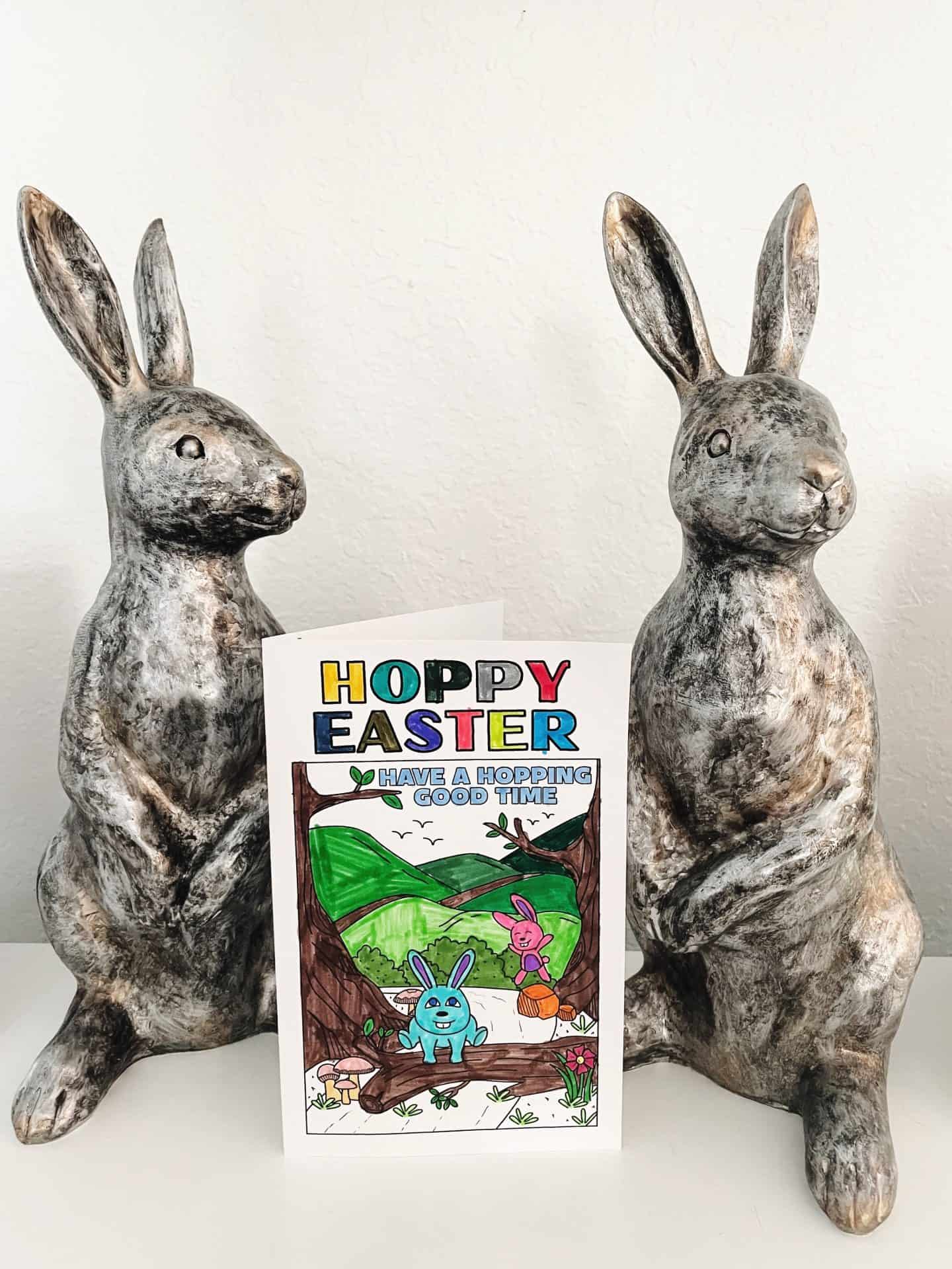 easter color in cards