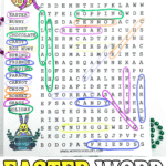 easter word search printable