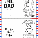 8 Free Printable Father's Day Cards to Color That Dad Will Love