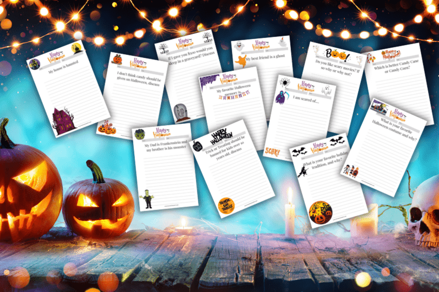 halloween writing prompts