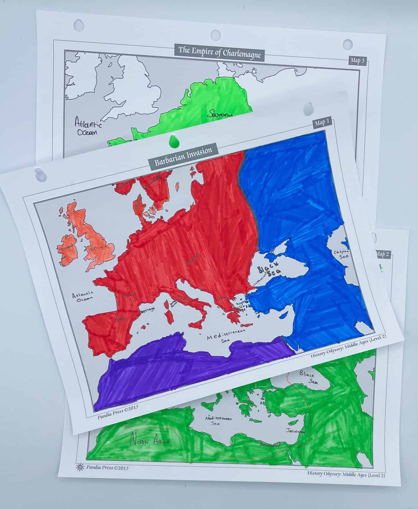 history odyssey maps