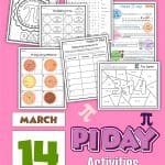 PI Day activity pack for March 14th
