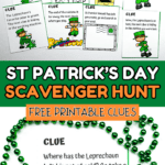 st patrick's day scavenger hunt free printable