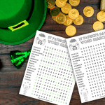 st patricks day word search