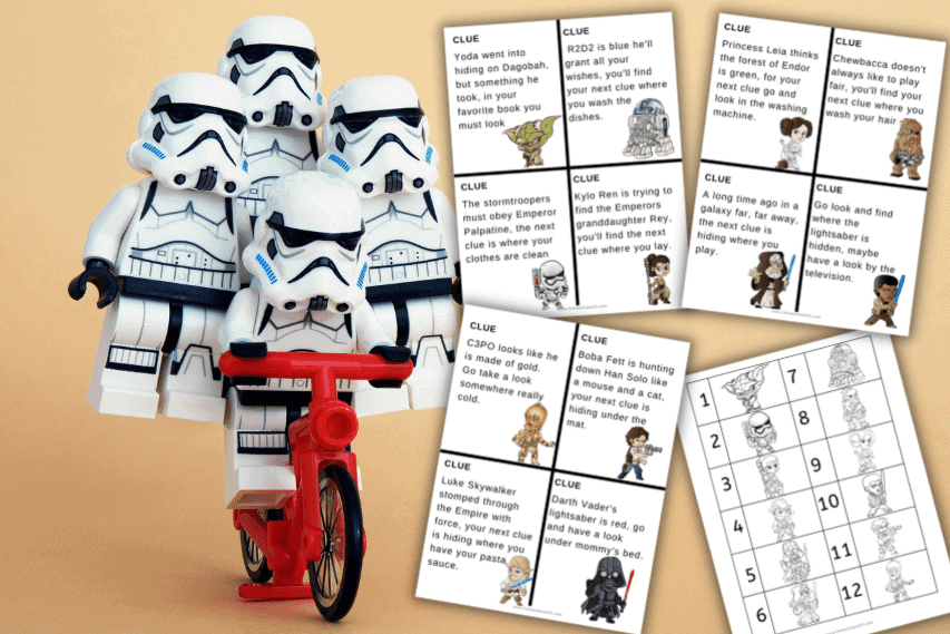 star wars scavenger hunt