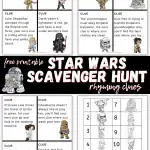 star wars scavenger hunt