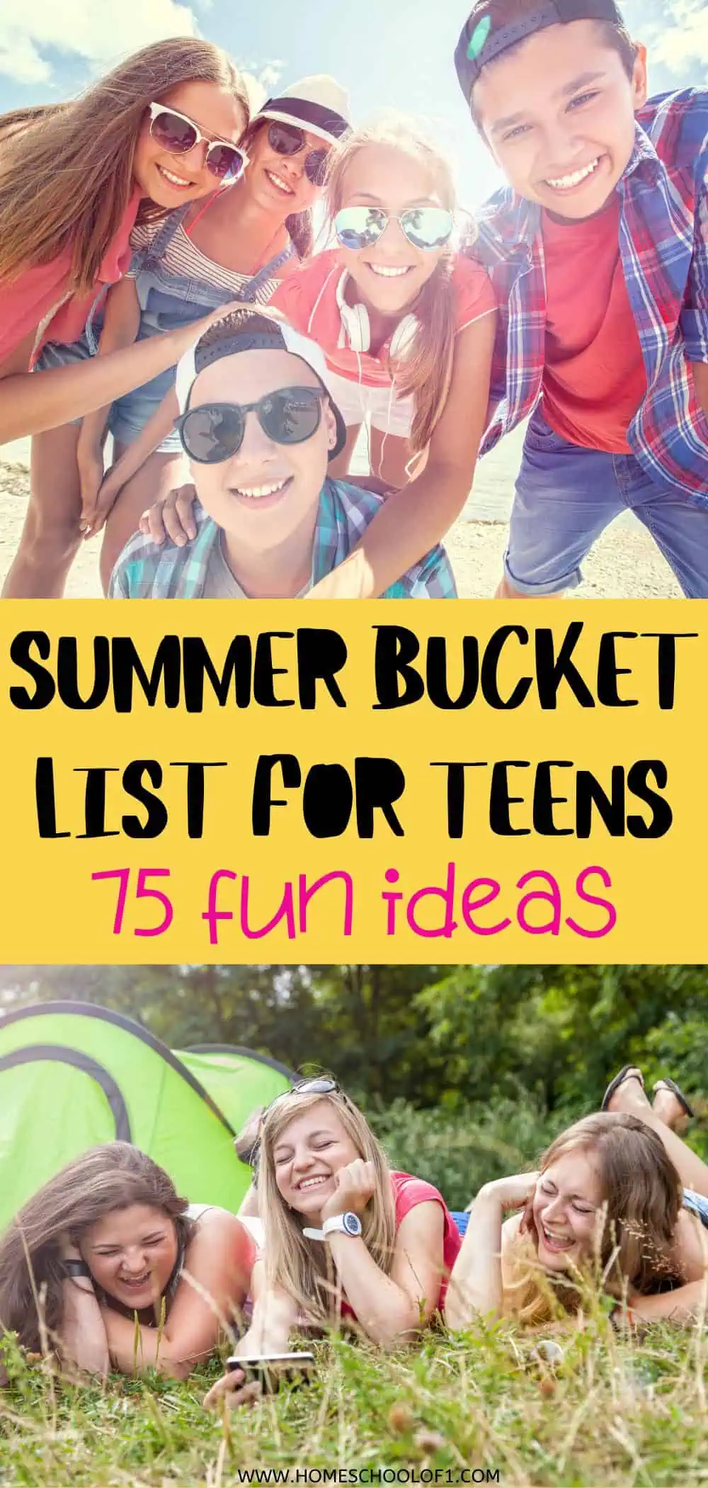 75 Fun Summer Bucket List Ideas for Teens