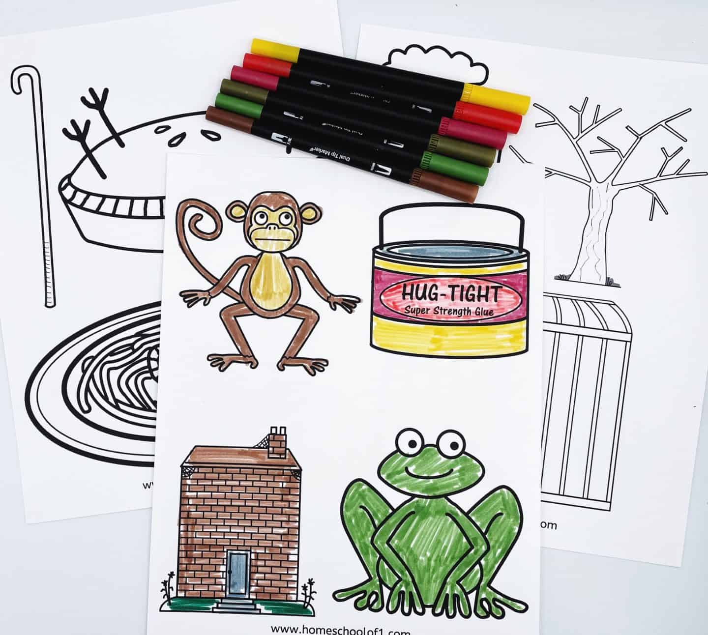 twits coloring sheets