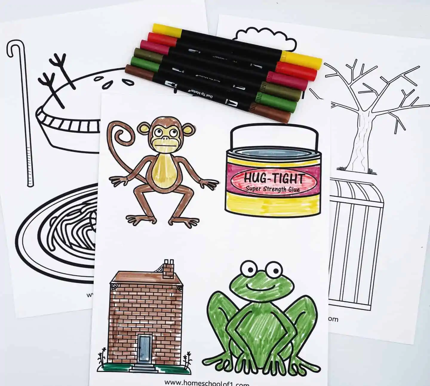 twits coloring sheets