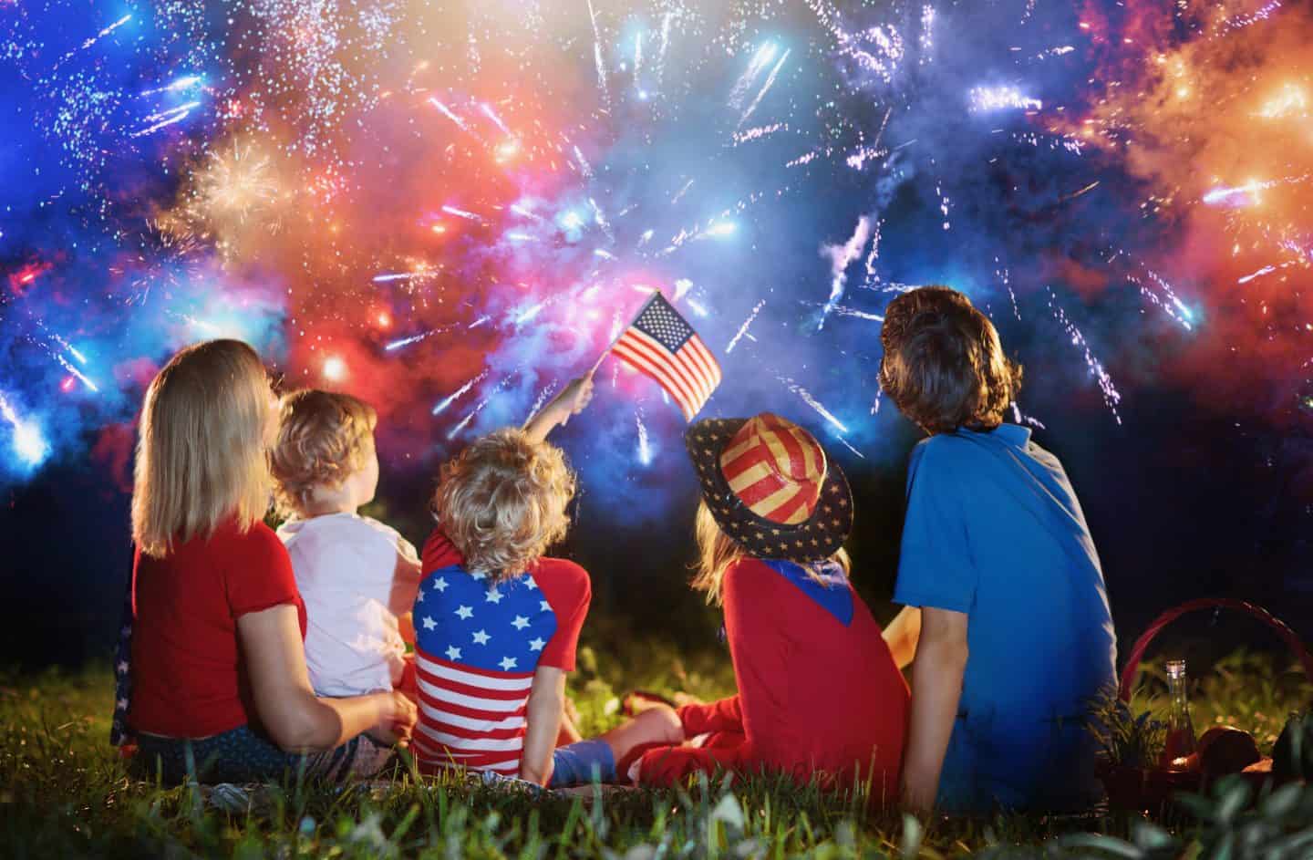 4th of july fireworks