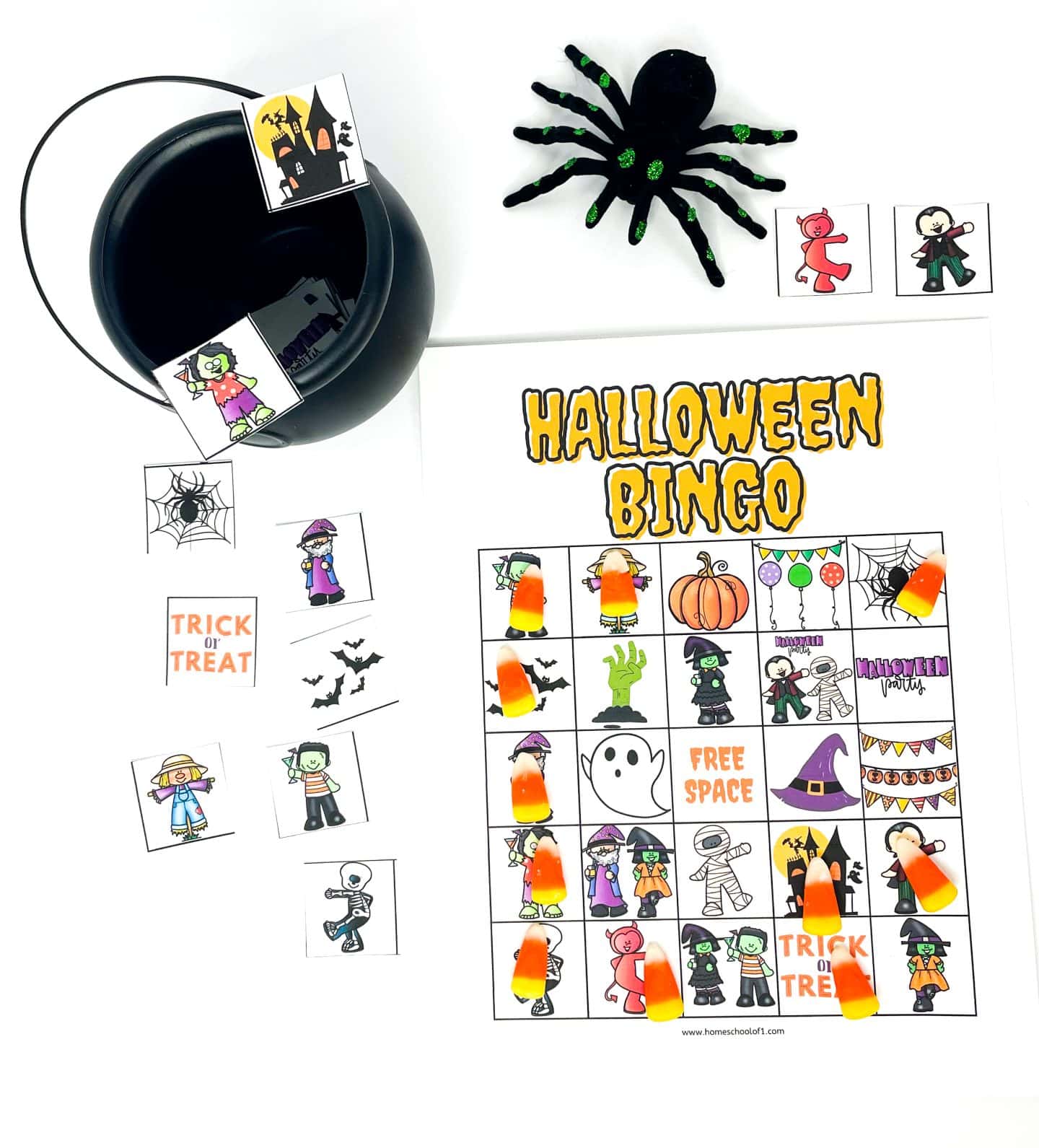 HALLOWEEN BINGO GAME