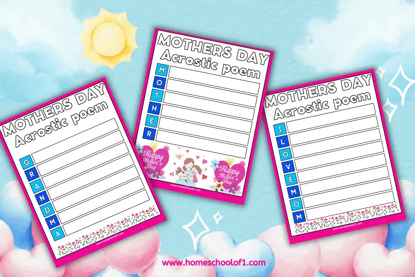 Mothers Day acrostic poem