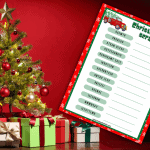 christmas word scramble