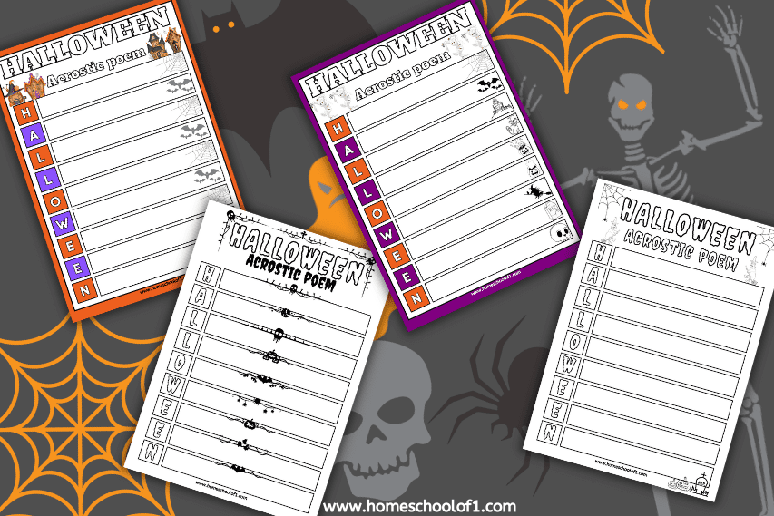 halloween acrostic poem