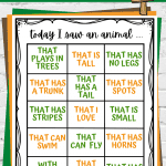 zoo scavenger hunts