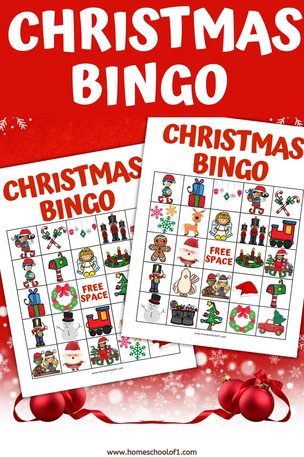 CHRISTMAS BINGO PRINTABLES