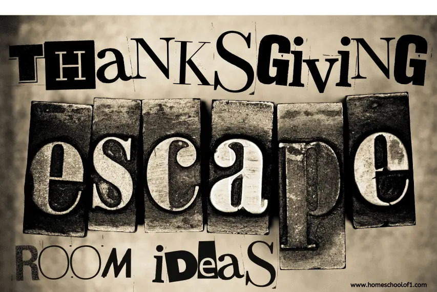 How to have a Thanksgiving Escape Room at Home