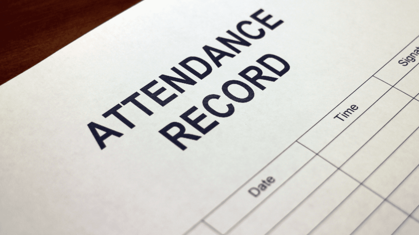 attendance record