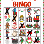christmas bingo cards