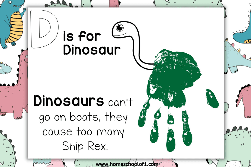 dinosaur handprint