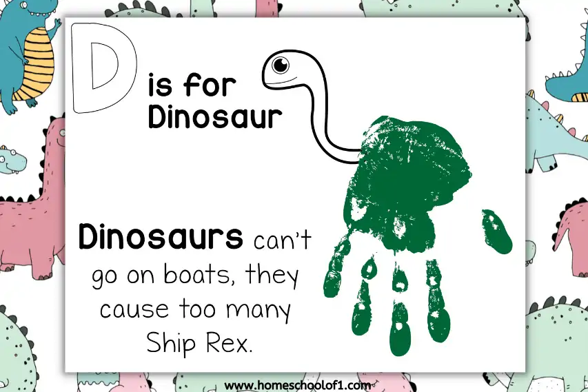 dinosaur handprint