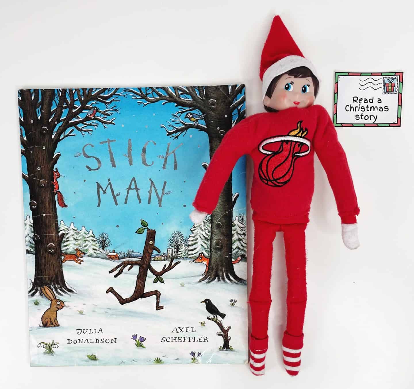 elf on the shelf notes book
