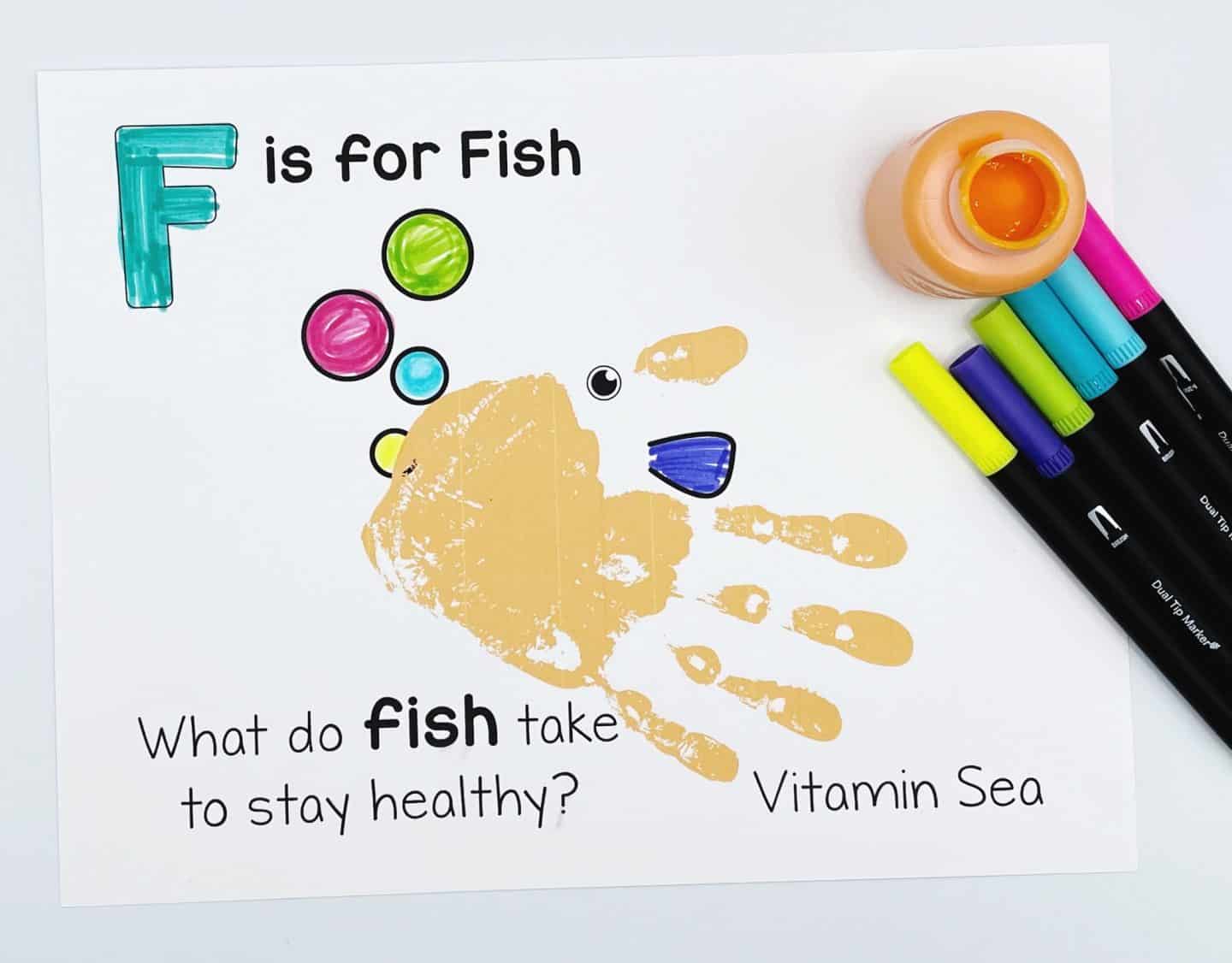 f is for fish