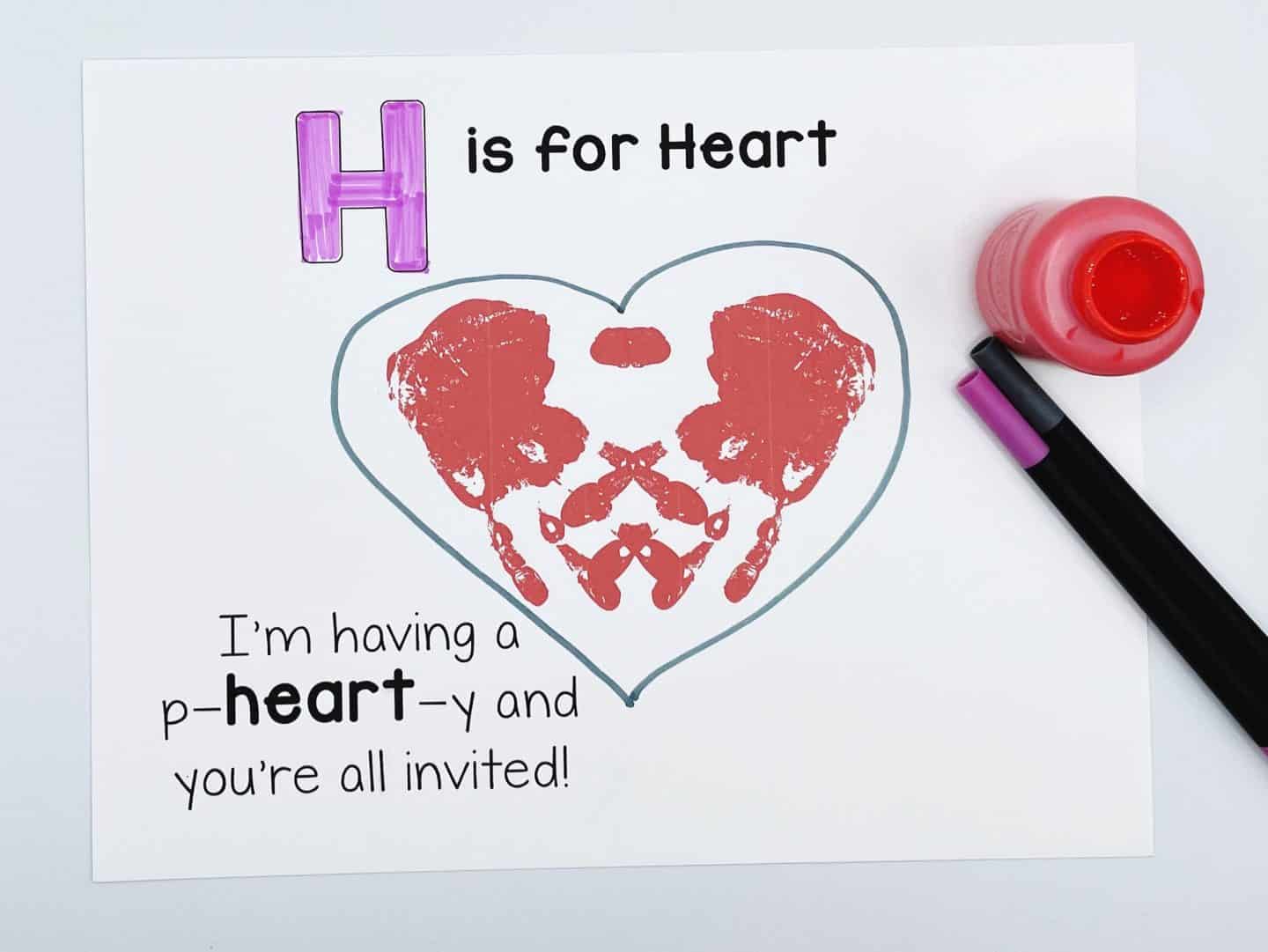 h is for heart