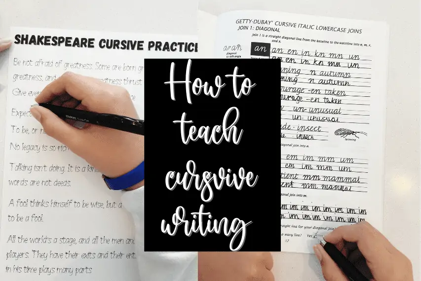 Best Homeschool Cursive Curriculum