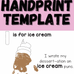 ice cream handprint