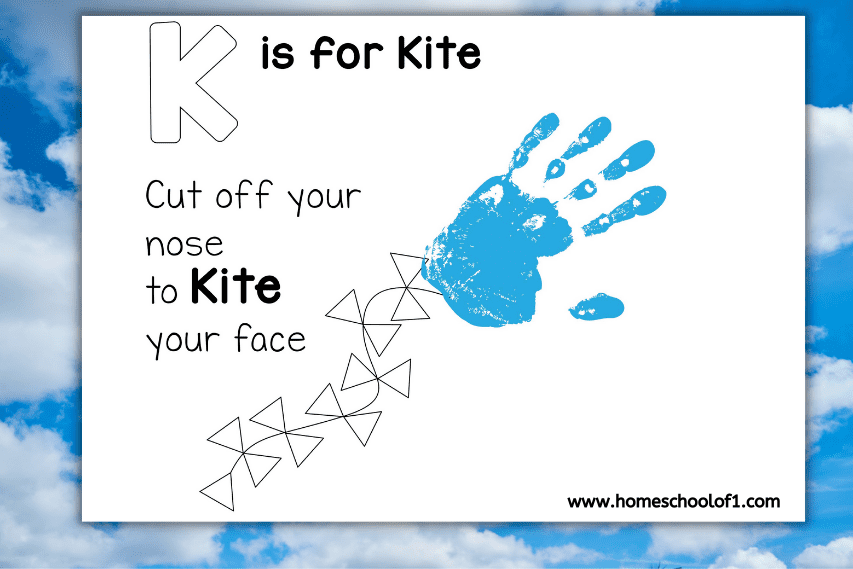 k is for kite