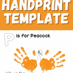 peacock handprint