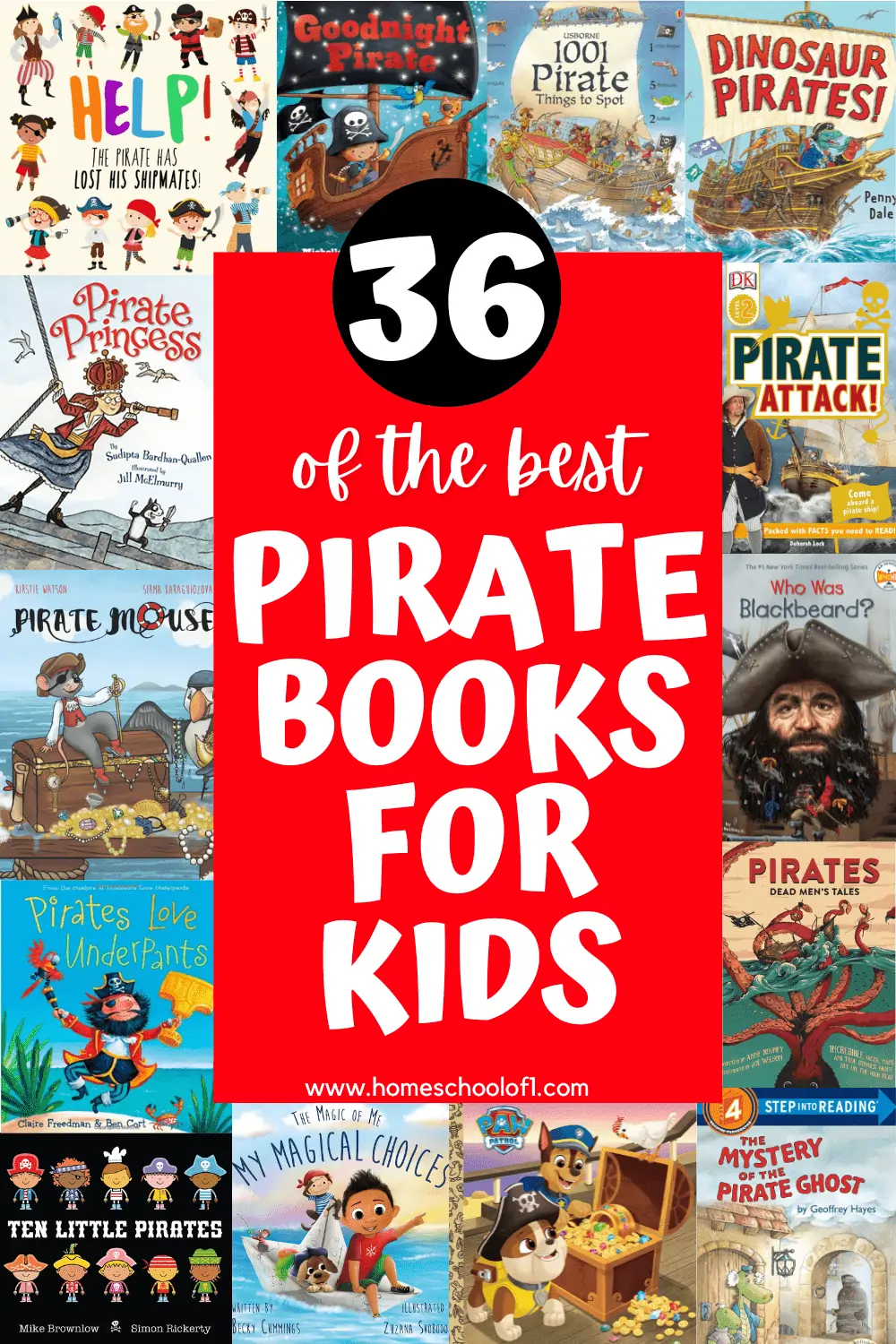 36 of the best pirate books for kids