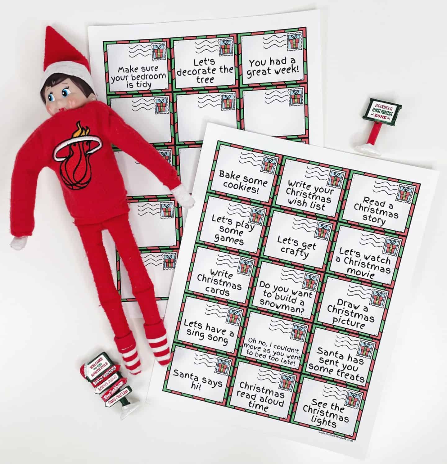 printable elf notes