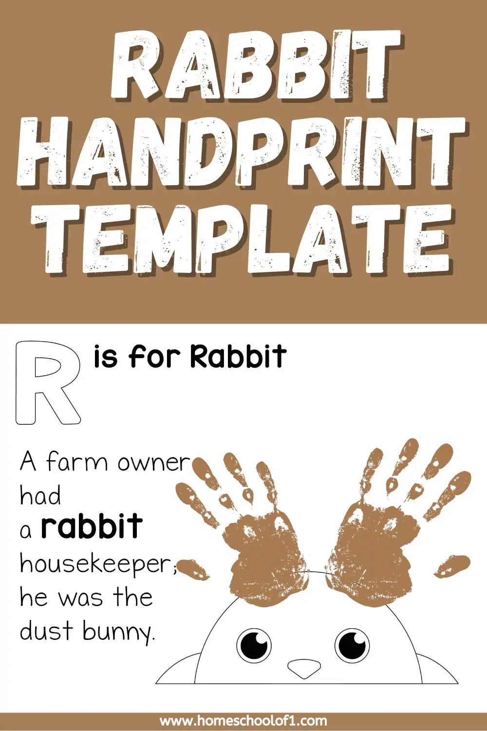 rabbit handprint