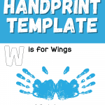wings handprint