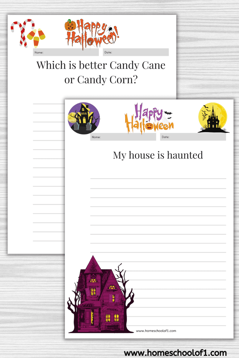 writing prompts for halloween
