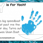 yacht handprint template