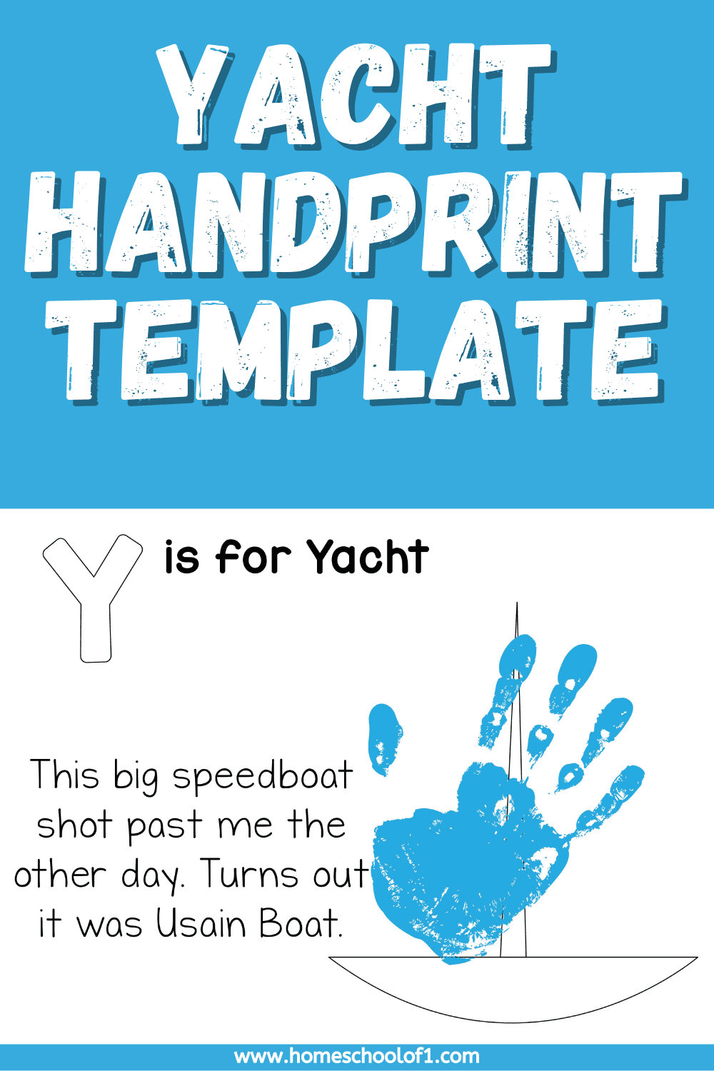 yacht handprint