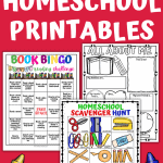 1st day of homeschool printables