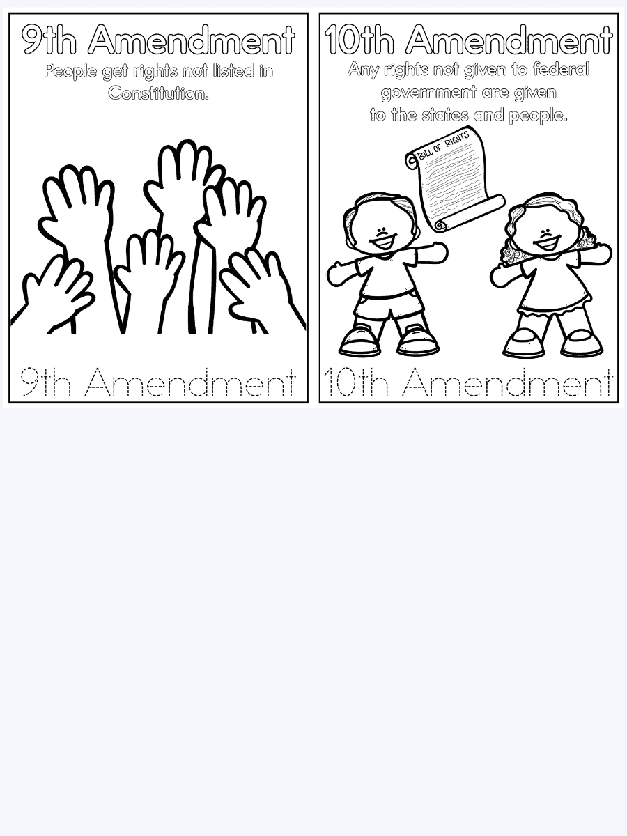 Constitution Coloring Pages For Kids [2025]