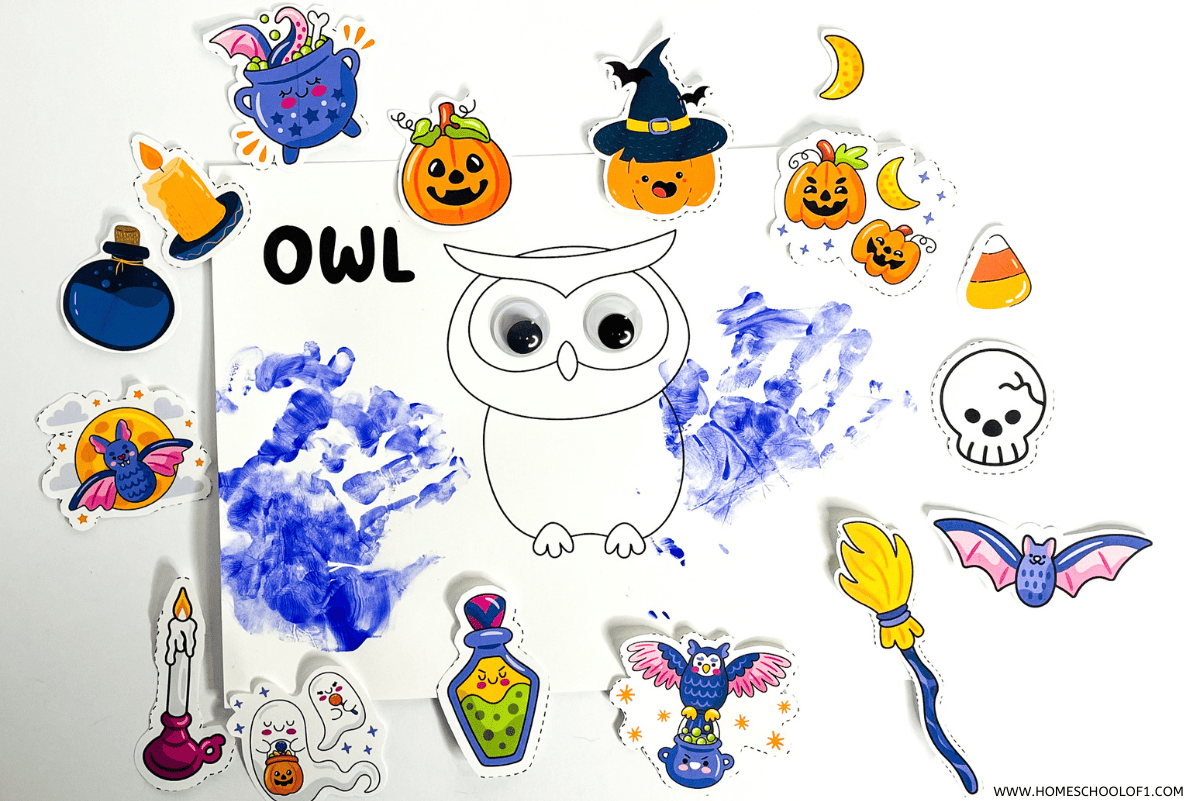 OWL HANDPRINT