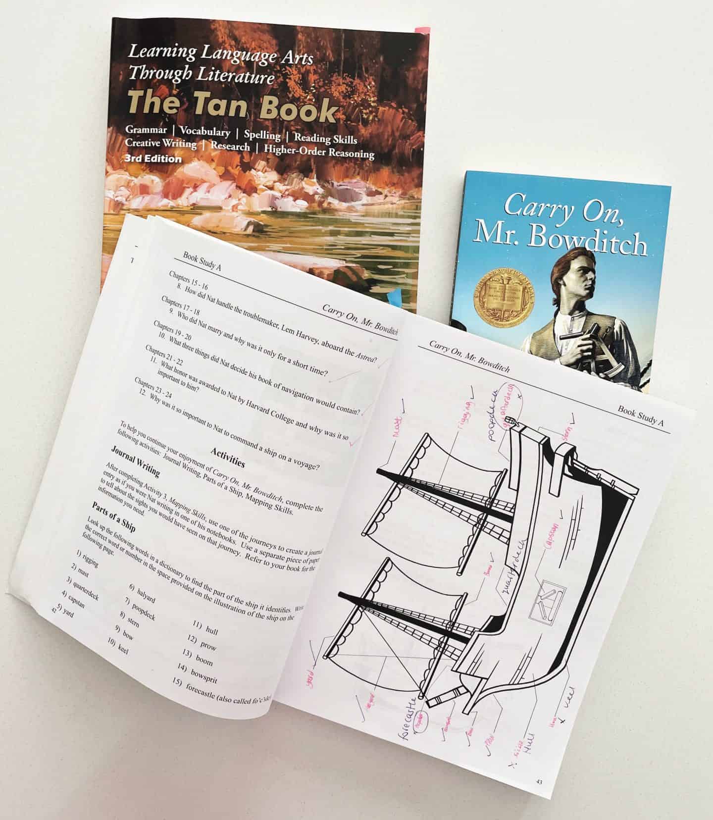 book study carry on mr bowditch - homeschool literature curriculum