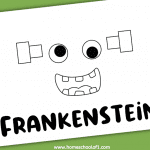frankenstein handprint craft