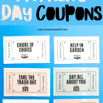 free printable father's day coupons