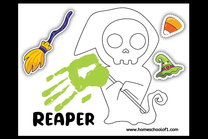 grim reaper handprint